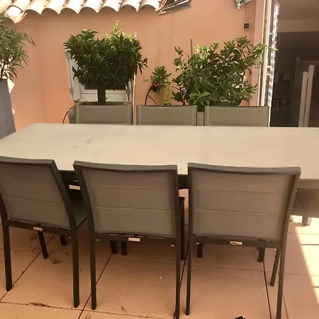 Appartement Rooftop Vue Mer קבלייר-סור-מר