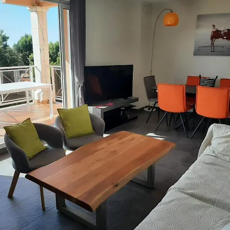 דירה Appartement Rooftop Vue Mer קבלייר-סור-מר